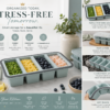 Reusable Silicone Storage Container for Baby Food