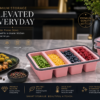 Silicone Freezer Tray for Meal Prep